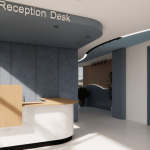 Health Reception desk