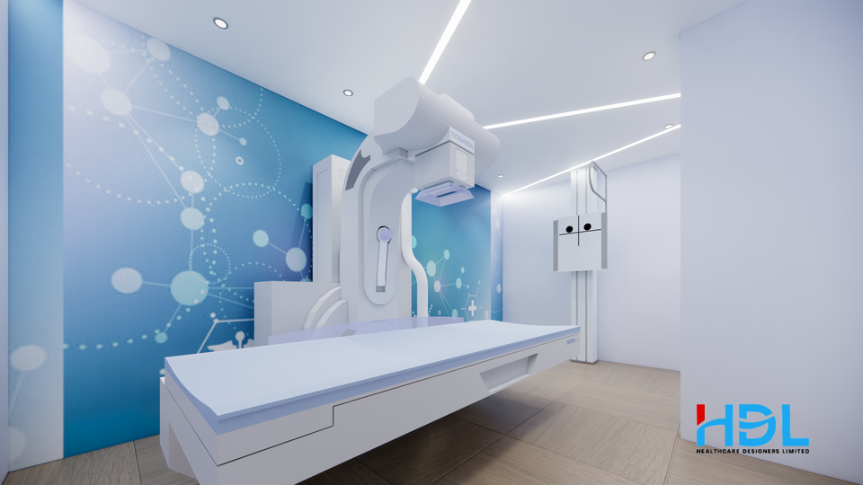 Statrad X-ray imaging room design by HDL