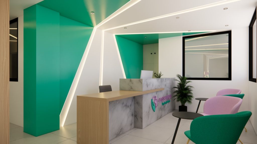 Oasis Health facility Reception