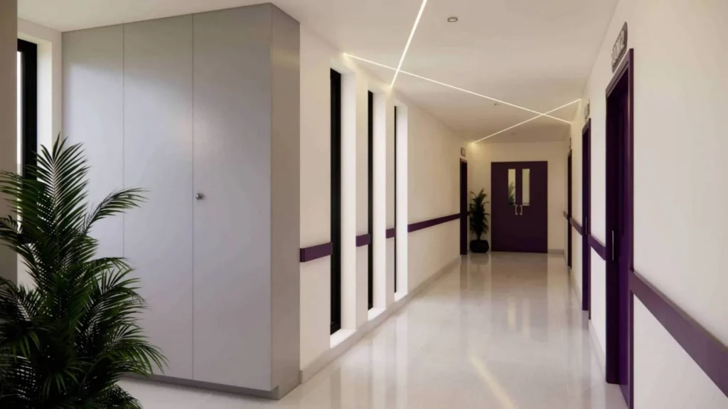 Tayiba medical center healing corridors