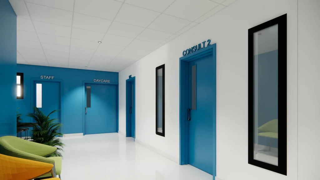 Reliance Pediatrics rooms