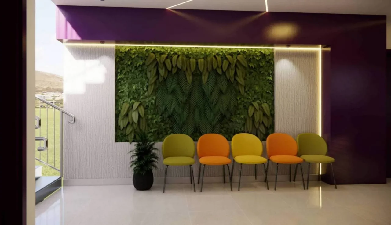 Tayiba Medical Center waiting area
